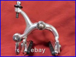 Vintage Campagnolo Nuovo Record Calipers 47 mm Shor Reach with Threaded Long Bolts