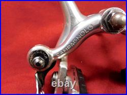 Vintage Campagnolo Nuovo Record Calipers 47 mm Shor Reach with Threaded Long Bolts