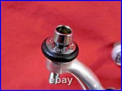Vintage Campagnolo Nuovo Record Calipers 47 mm Shor Reach with Threaded Long Bolts