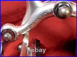 Vintage Campagnolo Nuovo Record Calipers 47 mm Shor Reach with Threaded Long Bolts