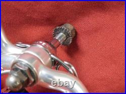 Vintage Campagnolo Nuovo Record Calipers 47 mm Shor Reach with Threaded Long Bolts