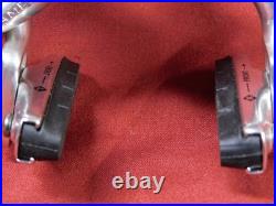 Vintage Campagnolo Nuovo Record Calipers 47 mm Shor Reach with Threaded Long Bolts
