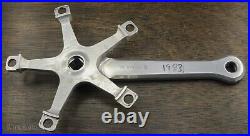 Vintage Campagnolo Nuovo / Super Record RoadBike CRANK ARMs 144 BCD Tour Bicycle Vintage Campagnolo Nuovo / Super Record RoadBike CRANK ARMs 144 BCD Tour Bicycle