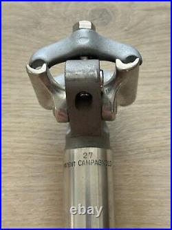 Vintage Campagnolo REGGISELLA Superleggero Super Record Seatpost 27.0mm in BOX