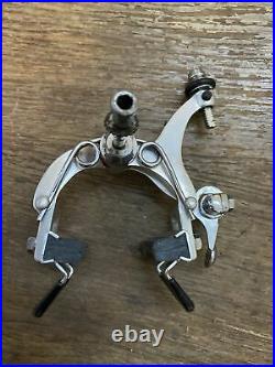 Vintage Campagnolo Record/Super Record Brake Calipers, Refurb NOS Shoes & Pads