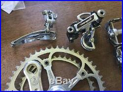 Vintage Campagnolo Record/ Super Record Groupset. Check Details