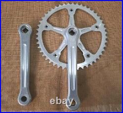 Vintage Campagnolo Super/Nouvo Record Pista Crankset 170MM 47T 144BCD