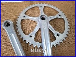 Vintage Campagnolo Super/Nouvo Record Pista Crankset 170MM 47T 144BCD