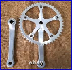 Vintage Campagnolo Super/Nouvo Record Pista Crankset 170MM 47T 144BCD