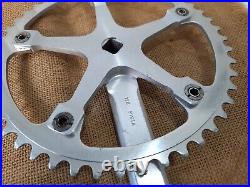 Vintage Campagnolo Super/Nouvo Record Pista Crankset 170MM 47T 144BCD