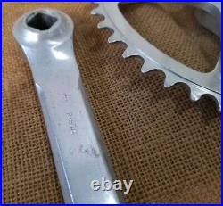 Vintage Campagnolo Super/Nouvo Record Pista Crankset 170MM 47T 144BCD