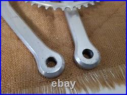 Vintage Campagnolo Super/Nouvo Record Pista Crankset 170MM 47T 144BCD