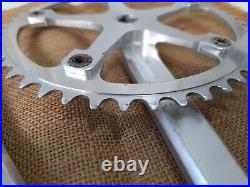 Vintage Campagnolo Super/Nouvo Record Pista Crankset 170MM 47T 144BCD