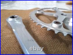 Vintage Campagnolo Super/Nouvo Record Pista Crankset 170MM 47T 144BCD