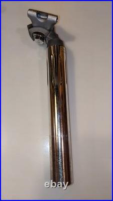 Vintage Campagnolo Super/Nuovo Record 4051/1, 27.2mm 1 Bolt Seat Post, very good