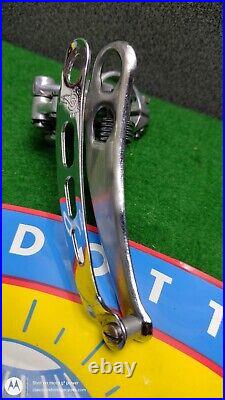 Vintage Campagnolo Super Record 1st Generation Narrow Band-On Front Derailleur
