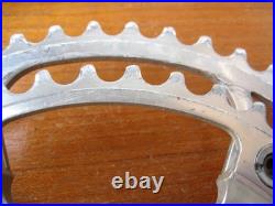 Vintage Campagnolo Super Record Bike Crank Set 170mm 42/52 T