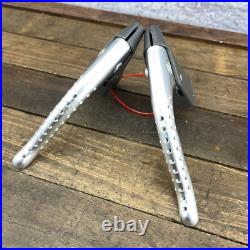 Vintage Campagnolo Super Record Brake Lever Set Drillium Non Aero 70s 80s Shield