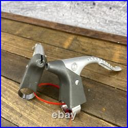 Vintage Campagnolo Super Record Brake Lever Set Drillium Non Aero 70s 80s Shield