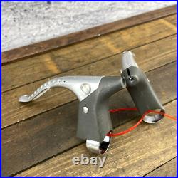 Vintage Campagnolo Super Record Brake Lever Set Drillium Non Aero 70s 80s Shield