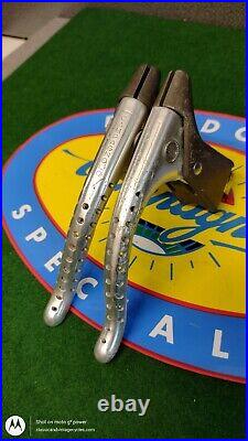 Vintage Campagnolo Super Record Brake Levers Marked & Scratched But Work Well