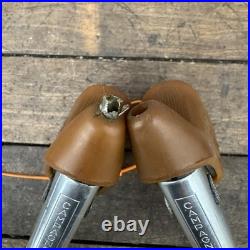 Vintage Campagnolo Super Record Brake Levers Non Aero Drilled Gum Hoods