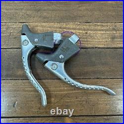 Vintage Campagnolo Super Record Brake Levers Set Drillium 70s 80s Race Drop Bar