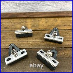 Vintage Campagnolo Super Record Brake Pad Shoe Set Campy Alloy Carrier SR C1