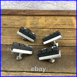 Vintage Campagnolo Super Record Brake Pad Shoe Set Campy Alloy Carrier SR C1