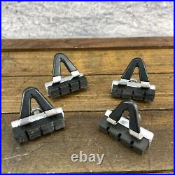 Vintage Campagnolo Super Record Brake Pad Shoe Set Campy Alloy Carrier SR C1