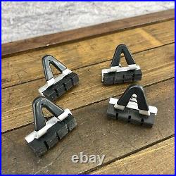 Vintage Campagnolo Super Record Brake Pad Shoe Set Campy Alloy Carrier SR C1