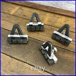 Vintage Campagnolo Super Record Brake Pad Shoe Set Campy Alloy Carrier SR C1