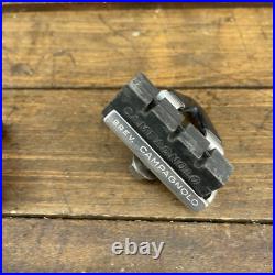 Vintage Campagnolo Super Record Brake Pads Alloy Carrier Shoes Set Campy C2