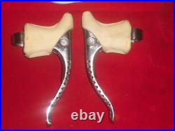 Vintage Campagnolo Super Record Brake Set. NOS Hoods And Cables. # 1070