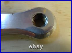Vintage Campagnolo Super Record Crankset 170 mm 53-42 Non-Fluted Engraved Logo