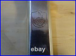 Vintage Campagnolo Super Record Crankset 170 mm 53-42 Non-Fluted Engraved Logo