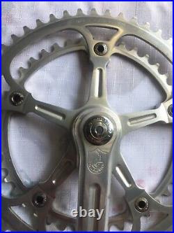 Vintage Campagnolo Súper Récord Crankset 170mm 53t 42t