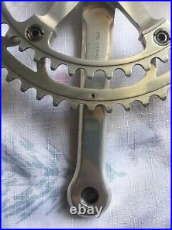 Vintage Campagnolo Súper Récord Crankset 170mm 53t 42t