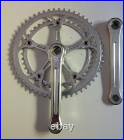 Vintage Campagnolo Super Record Crankset B VG 170mm 54T/42T Early 1970s