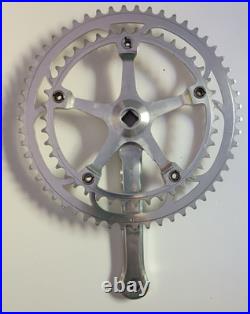 Vintage Campagnolo Super Record Crankset B VG 170mm 54T/42T Early 1970s