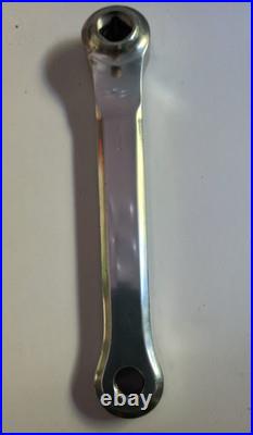 Vintage Campagnolo Super Record Crankset B VG 170mm 54T/42T Early 1970s