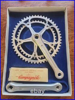 Vintage Campagnolo Super Record Crankset + Bottombracket, NOS, NIB