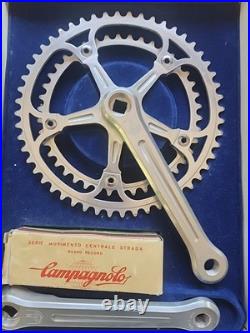 Vintage Campagnolo Super Record Crankset + Bottombracket, NOS, NIB