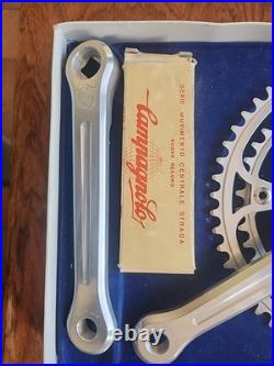 Vintage Campagnolo Super Record Crankset + Bottombracket, NOS, NIB