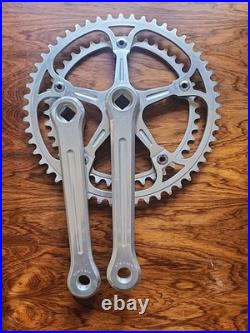Vintage Campagnolo Super Record Crankset + Bottombracket, NOS, NIB