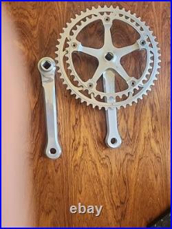 Vintage Campagnolo Super Record Crankset + Bottombracket, NOS, NIB