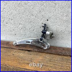 Vintage Campagnolo Super Record Front Derailleur 3 Hole Black Braze On Eroica A3