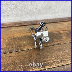 Vintage Campagnolo Super Record Front Derailleur 3 Hole Black Braze On Eroica A3