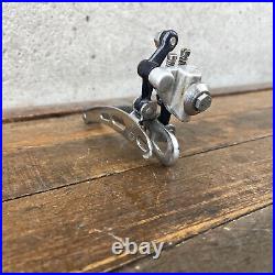Vintage Campagnolo Super Record Front Derailleur 3 Hole Black Braze On Eroica A3