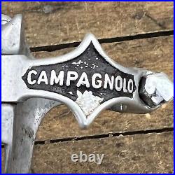 Vintage Campagnolo Super Record Front Derailleur 3 Hole Braze On Bottom Pull A8